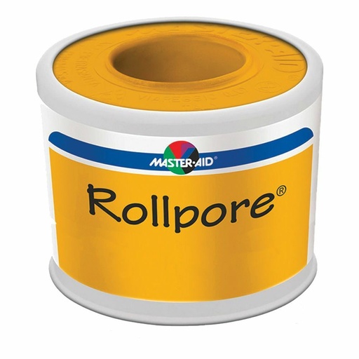 [DMM01022] Cerotto adesivo in tnt bianco 9,14x1,25cm Roll Pore