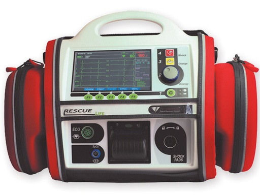 [33186] DEFIBRILLATORE RESCUE LIFE 7 AED - italiano