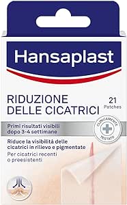 [SDF08065] Cerotto Hansaplast Med cicatrizzante 68x38mm - astuccio 21pz