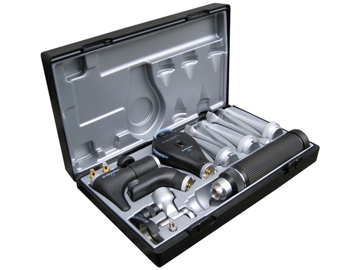 [GM-29519] SET OTO-OFTALMO VETERINARIO RIESTER DELUXE HL 2,5V manico AA - 3869