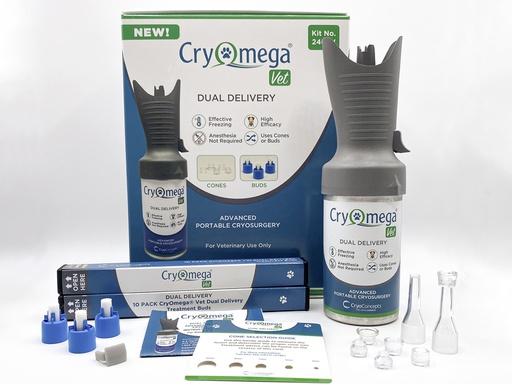 [80740] KIT CRIOCHIRURGICO CRYOMEGA VET DUAL DELIVERY