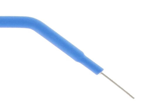 [30506] ELETTRODO A FILO 1mm ANGOLATO 45° - 5 cm