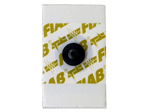 [33312] ELETTRODO RADIOTRASPARENTE MONOUSO PE-FOAM 28-44mm -rettangolare - ad/ped