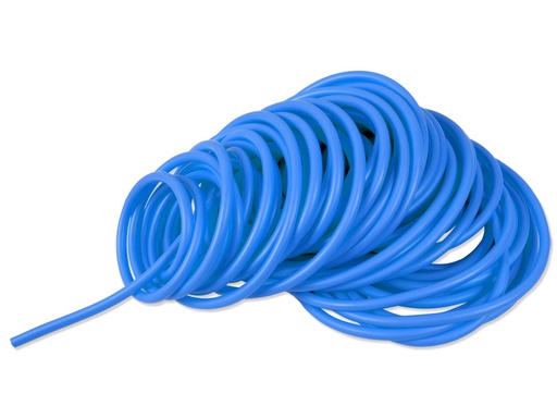 [GM-29804] MATASSA TUBO LATEX 25 m x 3,0 mm - resistente - blu