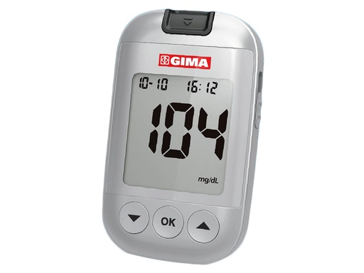 [GM-29867] KIT COMPLETO GLUCOMETRO GIMA mg/dl - GB, FR, ES, PT
