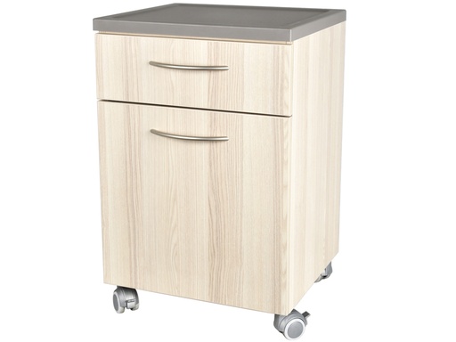 [GM-29922] COMODINO con cassetto - beige striato