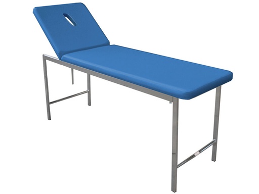 [27405] LETTINO CLASSICO VISITA CON FORO - cromato - blu