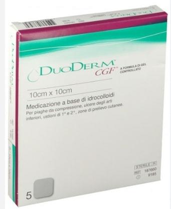 [SDF09004] Duoderm CGF medicazione idrocolloidale 10x10
