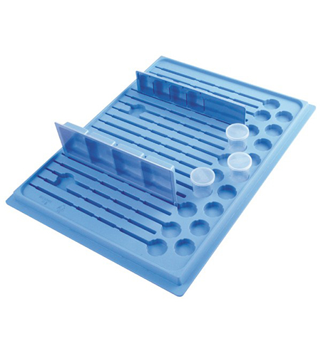 [DMM04220] Vassoio porta dispenser e bicchierini 19+19 posti