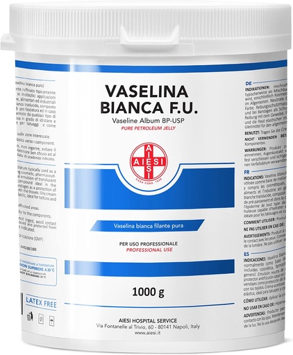[SDF05007] Vaselina bianca f.u. da 1 kg