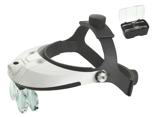 [31168] CASCHETTO 2 LED con 5 lenti