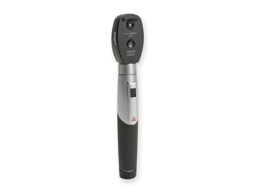 [GM-30256] OFTALMOSCOPIO HEINE MINI 3000 LED manico ricaricabile - nero