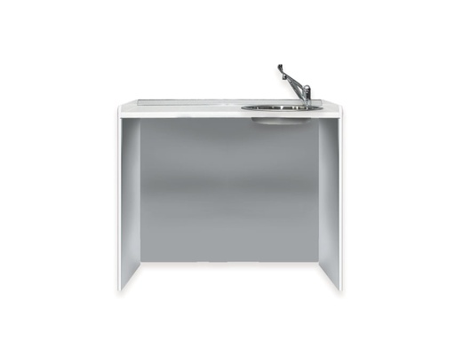 [45420] PIANO DI LAVORO 106 cm - lavello a destra