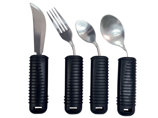 [GM-30437] KIT POSATE MODELLABILE (forchetta, coltello, cucchiaio piccolo e grande)