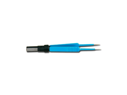 [30665] PINZA BIPOLARE RETTA 11,50 cm - punte 0,25 mm