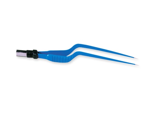 [30657] PINZA BIPOLARE BAIONETTA 16,5 cm - punte 1 mm