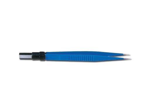 [30667] PINZA BIPOLARE RETTA 15 cm - punte rette 0,5 mm