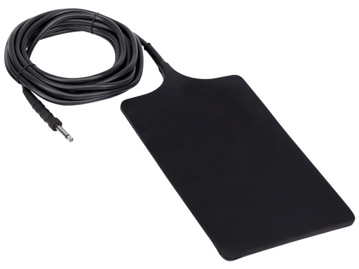 [GM-30504] PLACCA FLESSIBILE IN GOMMA 25x15 cm con cavo 4,5 m