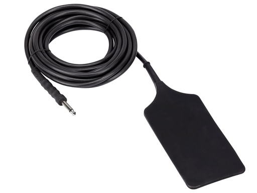 [GM-30505] PLACCA FLESSIBILE IN GOMMA 15x8 cm con cavo 4,5 m