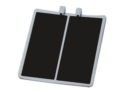 [GM-30520] PLACCA GOMMA BIPARTITICA 20 x 15 cm