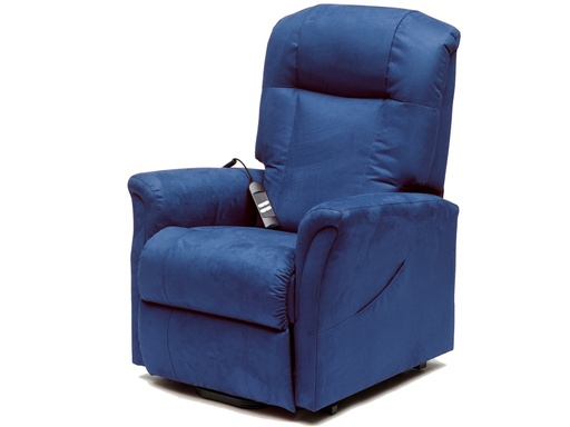 [GM-30547] POLTRONA ELEVABILE FLAVIA 2 motori - blu