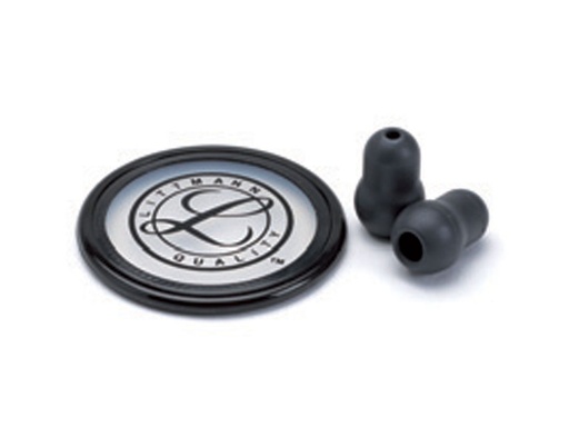 [GM-30663] KIT LITTMANN 40022: membrana+anello+olive per Master Classic-nero