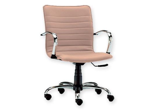 [GM-30727] SEDIA ELITE SCHIENALE BASSO - similpelle - beige