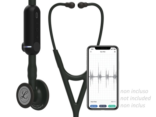 [GM-31156] 3M LITTMANN STETOSCOPIO CORE DIGITAL - 8490 - nero
