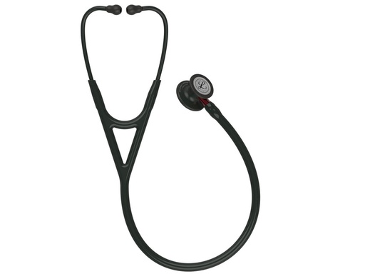 [GM-31163] LITTMANN CARDIOLOGY IV - 6200 - nero - finiture nere / conn. rosso