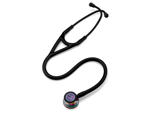 [32634] LITTMANN CARDIOLOGY IV - 6165 - nero - finiture arcobaleno
