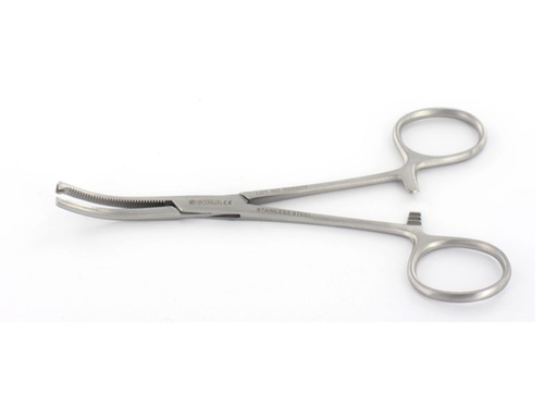 [26832] PINZA KOCHER - curva - 16 cm