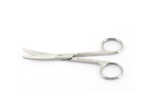 [26888] FORBICI CURVE - punte smusse - 11,5 cm