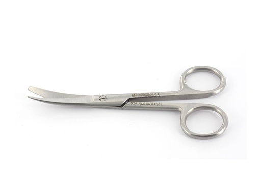 [GM-31334] FORBICE CURVA punte alterne - 14,5 cm